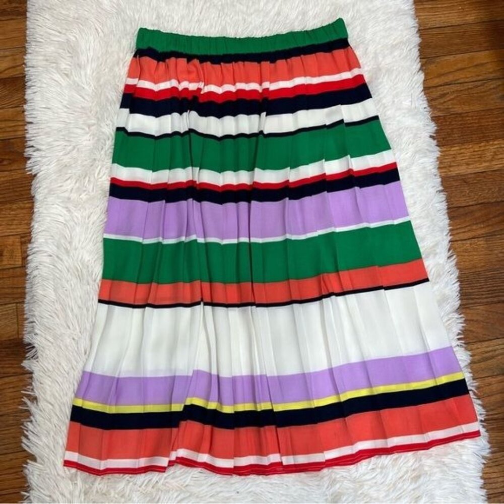 Halogen women multicolor plaid skirt size M